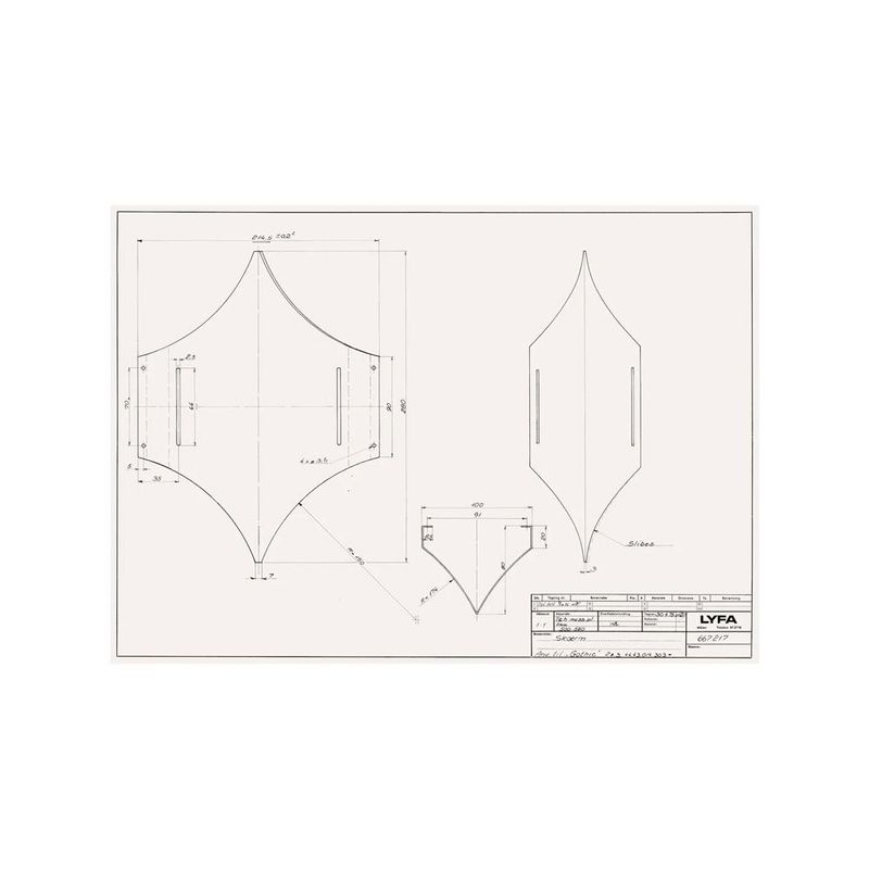 Gothic Wall II Lyfa